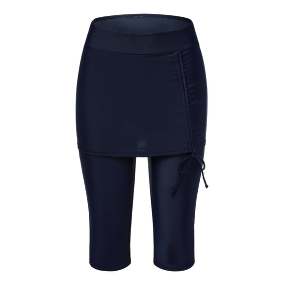 Water Pants Skirted Swim Shorts Cropped Capri Surf Leggings Wetsuit Pants UV Protection for Women Swimming Beach Surfing Snorkel Boarding