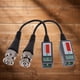thumbnail image 2 of 10x Cámara CCTV Pasivo Video Balun Transceptor BNC Conector Coaxial Cable, 2 of 7
