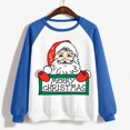 thumbnail image 5 of Qiopertar Mode Femmes Noël Imprimé Manches Longues Col Rond Chandail en Molleton Dames Hauts Blouse Offres de la Semaine Liquidation Moins de 5$ jusqu'à 90 % de Réduction, 5 of 5