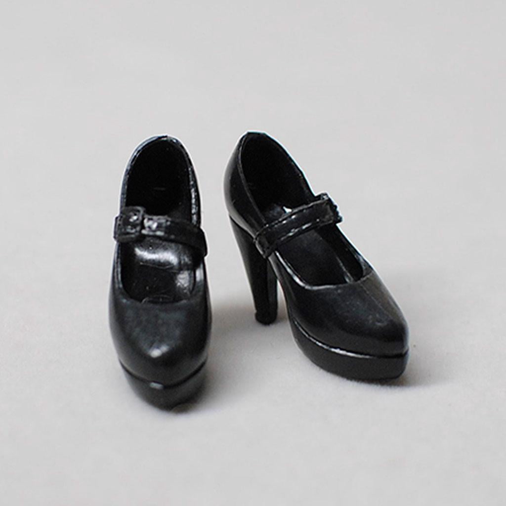 Chaussures à talons hauts pour figurine féminine 12'' - CY - TCT-003