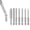 65mm ball head, variant on 5 Pcs Screwdriver Bit – 1/4" Hex Shank Hollow Security Bit with Magnet