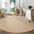 thumbnail image 2 of SAFAVIEH Montauk Terrence Geometric Diamond Cotton Area Rug, Ivory/Rust, 6' x 6' Round, 2 of 10