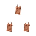 thumbnail image 4 of Jumpingount Ropa interior térmica de invierno para mujer, camisetas sin mangas de encaje, chaleco transpirable, sujetador sin costuras, camisola Type1 NO1, 4 of 6