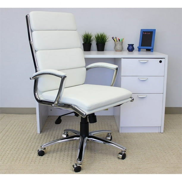 Boss Office Products B9471 WT Executive Chair White