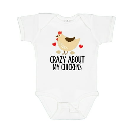 

Inktastic Cute Chicken Farming Gift Baby Boy or Baby Girl Bodysuit