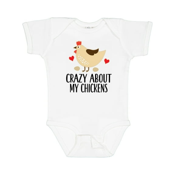 Inktastic Cute Chicken Farming Boys or Girls Baby Bodysuit