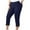 Navy, variant on Audhol Plus Size Capris for Women! Leggings for Women Plus Size Lace Yoga Pants Breathable for Summer Running/Workout (L 5XL) Plus Size Leggings for Women Black L