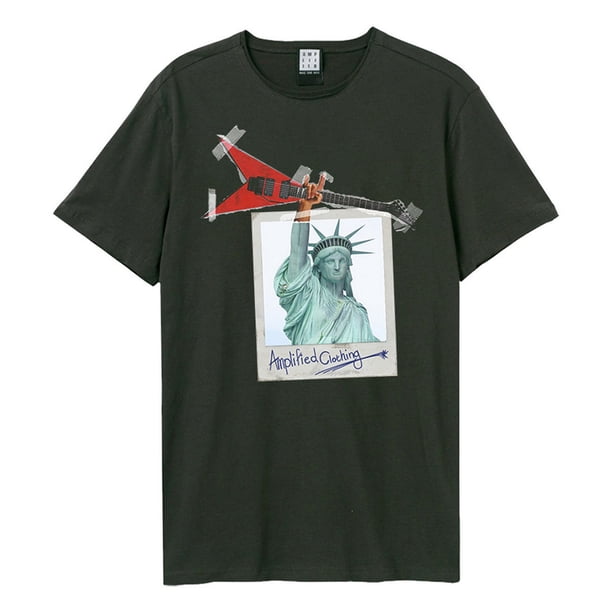 Amplified - Camiseta Our Liberty para Adultos Unisex (Carbón)