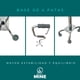 thumbnail image 4 of Bastón Ortopédico para Adulto Mayor con Doble Apoyo | Altura Ajustable 77-93 cm | Base de 4 Patas Antideslizantes para Estabilidad y Apoyo al Levantarse (CROMADO), 4 of 10