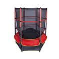 thumbnail image 1 of Brincolin Trampolin Uso Rudo 1.4 Mts Infantil Con Red color Rojo Shopmall SM-TRAM-RD, 1 of 7