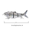 thumbnail image 2 of CUITING Leurre de Pêche Robotique Rechargeable Wobbler Électrique (T-620), 2 of 9