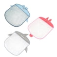 thumbnail image 2 of Mesh Storage Bags 3Set With Suction Cup For Wall Hanging In Red Suitable For Bathroom Use And Effective Object Organization, 2 of 3