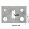 thumbnail image 3 of 2Pcs Gas Range Stove Top Burner Cover Protector Reusable Non-Stick Liner Kitchen, 3 of 6