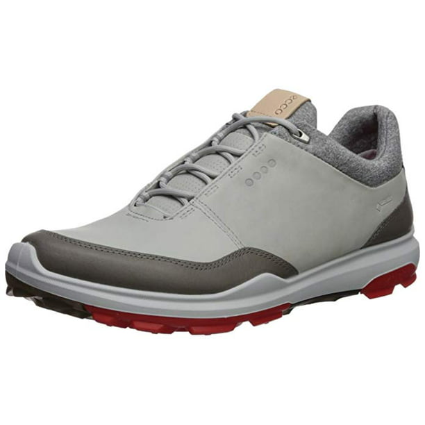 Ecco Mens Biom Hybrid Concrete/Scarlet Gore-Tex 42 Euro 8-8.5 Yak Golf Shoes - Walmart.com