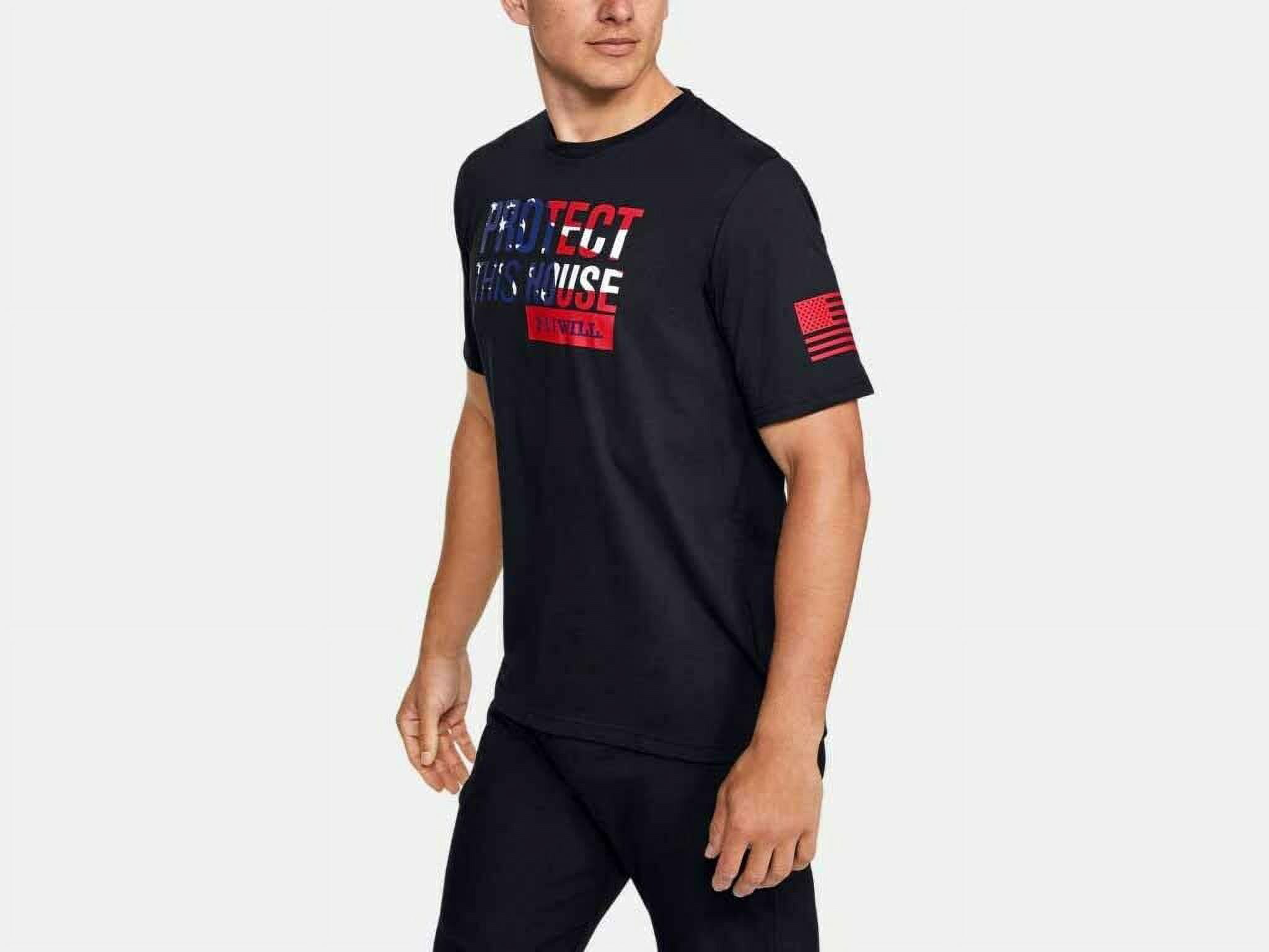 Under armour protect this house t shirt sale