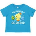 thumbnail image 3 of Inktastic Easter I'm Gonna Be a Big Brother with Green and Blue Eggs Boys Baby T-Shirt, 3 of 5