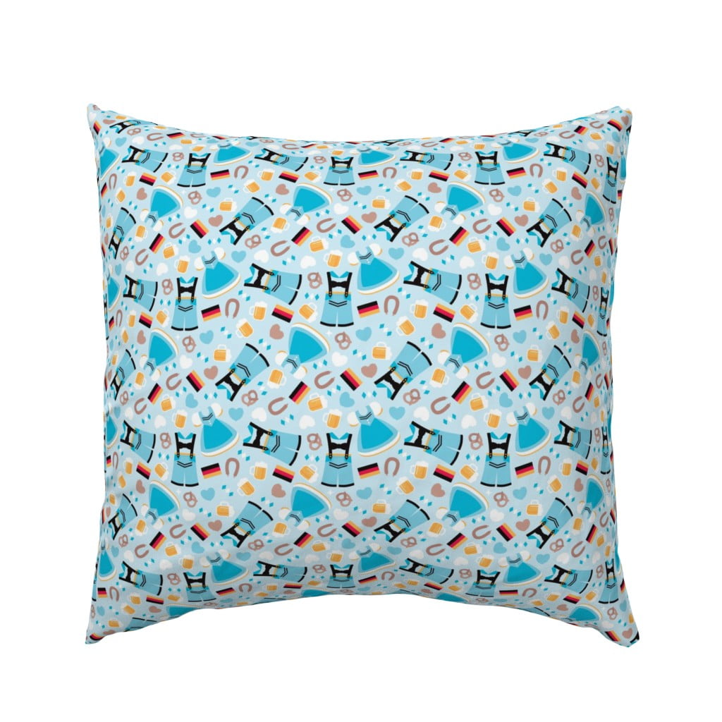 Oktoberfest Fall Munich German Dirndl Lederhosen Germany Pillow Sham By Roostery Walmart Com Walmart Com