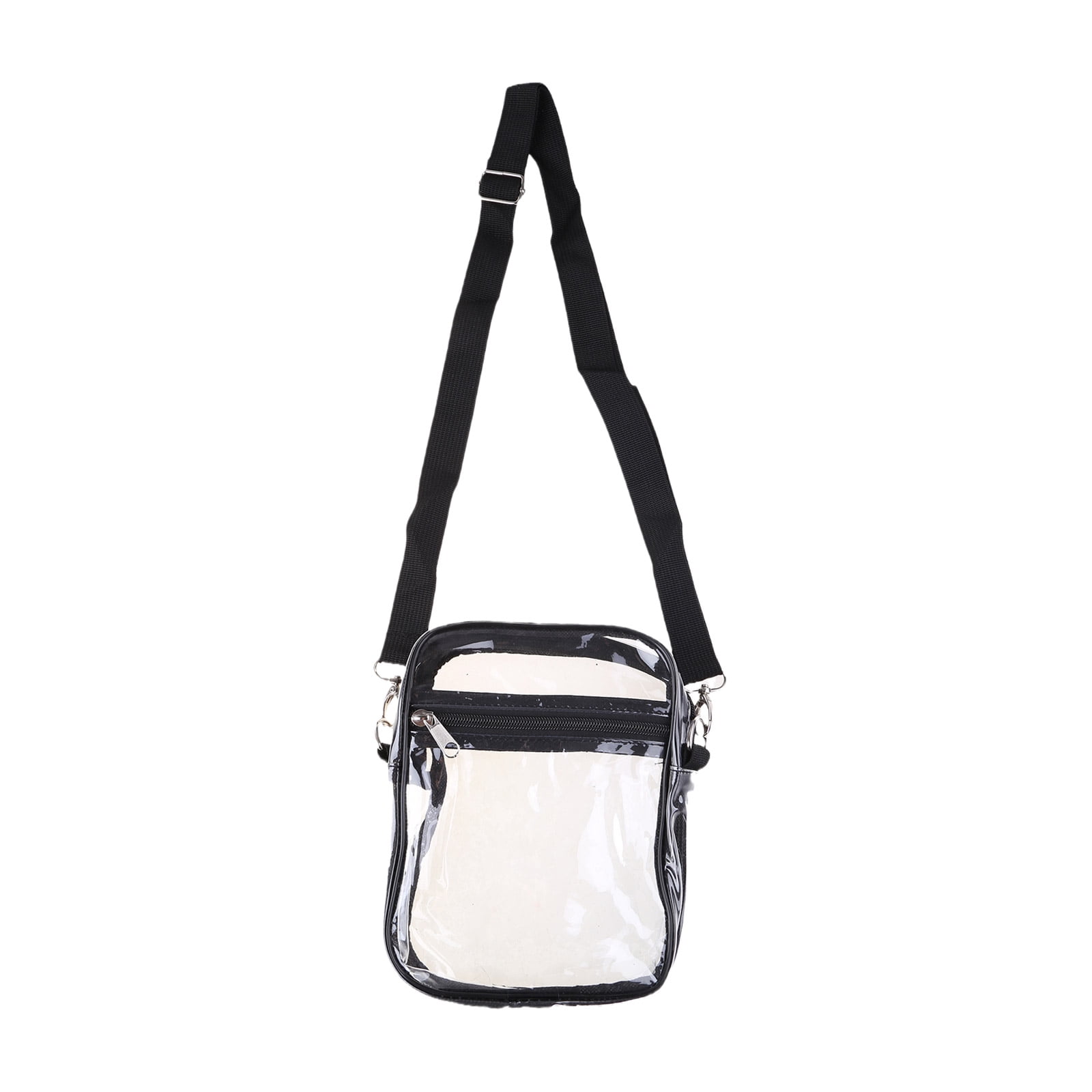 JUNTEX Clear Crossbody Purse Bag Stadium Approved Gym Clear Shoulder