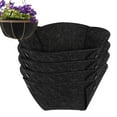 thumbnail image 3 of 4PCS Half Round Planter Liners Fabric Plant Liners Half Circle Flower Basket Liners Replacement Felt Liner Coconut Liners Alternative for Wall Hanging Basket Planter, 3 of 5