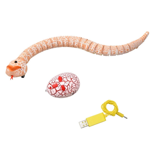 Remote Control Snake Toy for Kids, TopSeller 17 Rechargeable Realistic  Naja Cobra RC Snake Toy with Retractable Tongue and Swinging Tail, Perfect  Children Birthday Halloween (Blue) 