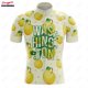thumbnail image 3 of Maillot de ciclismo de la serie Fruit para hombre, manga corta, reflectante, para ciclismo de montaña, equipo profesional de descenso, nuevo, 3 of 5