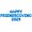 Blue, variant on Letter Balloons - HAPPY FRIENDSGIVING 2029 16" Inch Alphabet Letters Foil Mylar Balloon Friendsgiving Party Banner (Gold)