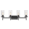 thumbnail image 2 of Golden Lighting Winslett 4-light Vanity in Matte Black, 2 of 6