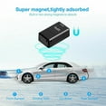 thumbnail image 3 of Mini GPS Tracker Magnetic Mini GPS Locator Anti-Theft Anti-Lost Real Time Micro GPS Tracking Device for Kids, Elderly, Wallet, Luggage and Important Document, Black, 3 of 10