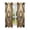 Abstract Olive Brown Geometric, variant on Sheer Curtains 2 Panels Set Grommet Drapes Window Treatments Light Filtering for Bedroom Living Room W42 x L63 Abstract Violet Geometric