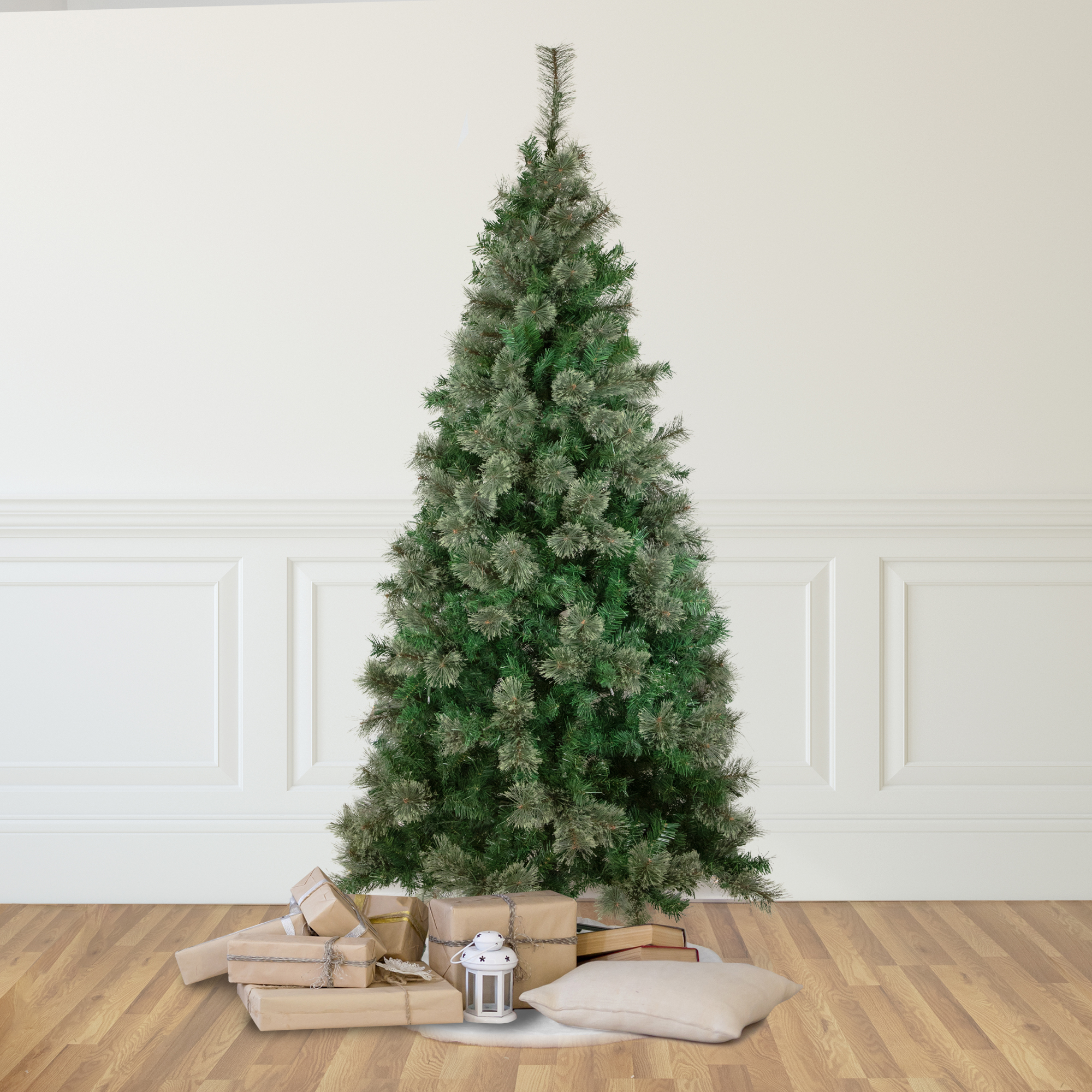 Northlight Medium Oregon Cashmere Pine Artificial Christmas Tree - 6.5' - Unlit