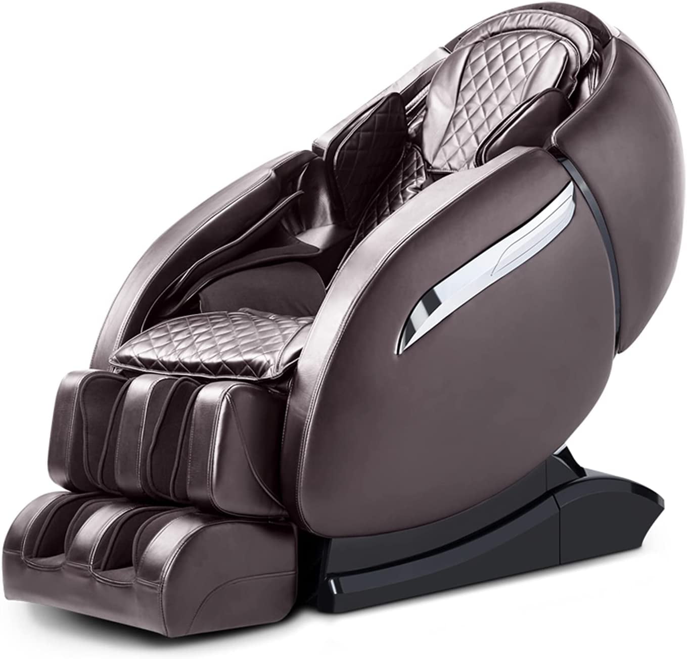BestMassage SL-Track Massage Chair, Zero Gravity 3D Robert Hand Massage  Chairs with Heating Back, Bluetooth, Foot Roller and Air Massage System,  Brown - Walmart.com