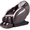 BestMassage SL-Track Massage Chair, Zero Gravity 3D Robert Hand Massage Chairs with Heating Back, Bluetooth, Foot Roller and Air Massage System, Brown