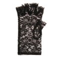 thumbnail image 3 of Boda fiesta encaje flor medio guante fiesta accesorios señora guante disfraz Negro Yuyangstore Accesorio nupcial de los guantes del cordón, 3 of 8