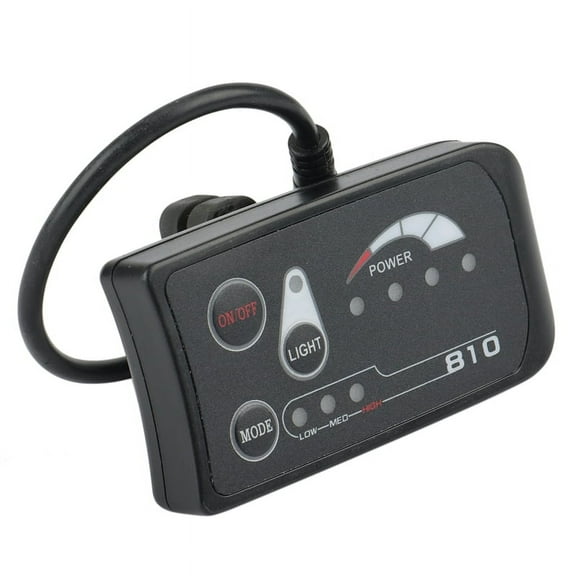 LED Display Connector 810 for Electric Bicycle Cycling Speed Meter Connect Ebike Headlight and LED Controller,Waterproof