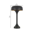 thumbnail image 5 of Emma 22 Inch Modern Desk Lamp, 2 USB, 1Type C Charging Port, Dark Bronze- Saltoro Sherpi, 5 of 5