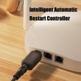 thumbnail image 3 of MANNYA Routers Reboot Controller Simple Setups Routers Modem Reboot Timer for NonTechnical Users Avoid Internet Issue Reliabili, 3 of 9
