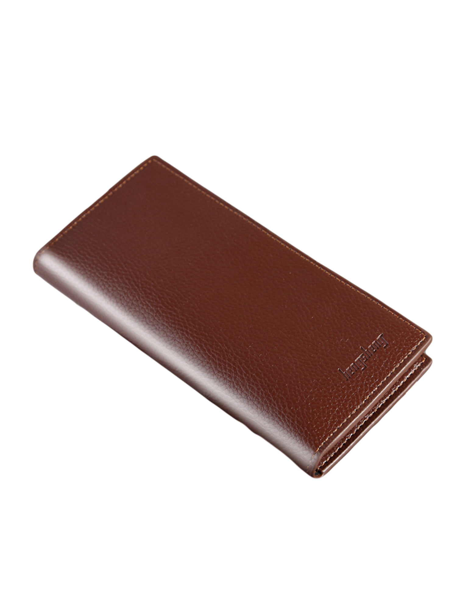 Long Fashion Men Genuine Leather Bifold Card Purse Wallet iPhone 8 Plus Case NEW