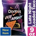 thumbnail image 3 of Doritos Late Night Loaded Taco Tortilla Chips - 9oz, 3 of 5