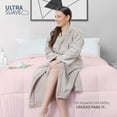 thumbnail image 2 of TESSO HOME Edredón Acolchado Extra Grande Hipoalergénico Relleno Suave de Microfibra Down Alternative Ideal para Todo el Año Uso como Edredón o para Funda Duvet QS Rosa, 2 of 5