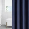 thumbnail image 2 of vnanda Bathroom Curtain Decorative Waffle Texture Shower Curtain Waterproof Durable Fabric for Home Bathroom Rv Dorm Use Elegant Stylish for High-quality, 2 of 8