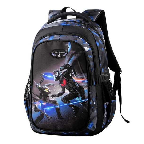 Mochila ortopédica para niños, mochilas escolares impermeables, adecuada para niños de grado 1-9