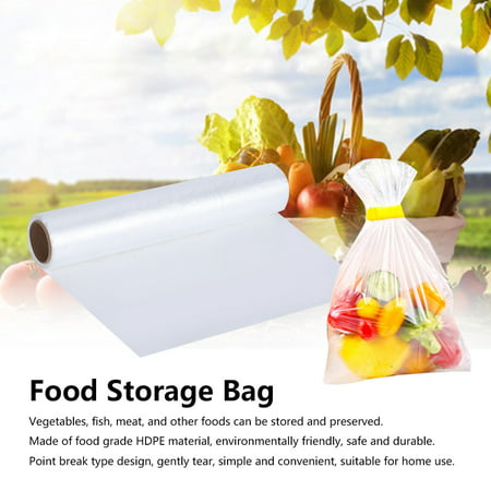 Herwey 100Pcs Thicken Food Storage Bags Food Saver Bags Pouch Freshness ...