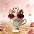 thumbnail image 2 of Regalos de Té para Amantes Del Té Acrílico en Forma de Corazón Taza de Té Ornamento 15cm Más Largo Lado Lindo Regalos de Oficina para Decoraciones de San Valentín, 2 of 9