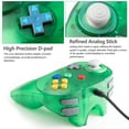 thumbnail image 3 of LUXMO N64 Controller，Classic Retro Wired Mini N64 Controller Gamepad Joystick for N64 Home Video Game Console System, 3 of 8