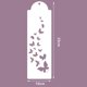thumbnail image 1 of Fondant Cake Mesh Stencil Stamps Stencils Relieve para herramienta de decoración Molde de aerosol de plástico Galletas Chocolate Dibujo Pintura Tan Jianjun unisex, 1 of 2