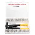 thumbnail image 1 of 380/200/120/60pcs Heavy Duty Riveter Gun Set Hand Riveter Set Blind Rivet Pliers Gun DIY Rivets Nut Automotive Tools 380pcs and gun, 1 of 6