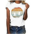 thumbnail image 1 of Shldybc Tank Tops for Women Femmes Bière Festival Imprimé Tops Mode Mignon Manches Courtes Col Rond Tops Chemise, 1 of 6
