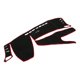 thumbnail image 1 of Cubierta de tablero Unique Bargains para Lexus UX 2018-2020, alfombrilla de tablero interior de poliéster negro y rojo antideslizante, 1 of 7