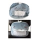 thumbnail image 5 of Caja de pañuelos portátil para coche, con visera de felpa, servilletero y dispensador de pañuelos. ballena azul, 5 of 6