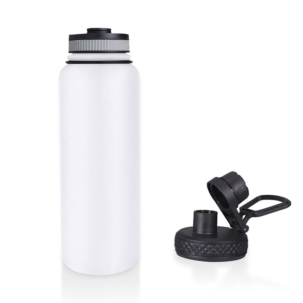 Stainless Steel Vacuum Insulated Water Bottle 1000 ml Large Capacity Wide  Mouth Bottle Double Wall Metal Sublimation Water Cup - AliExpress